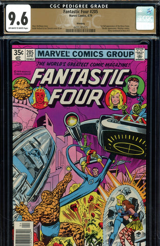 Fantastic Four #205 CGC graded 9.6 - first FULL app. of Nova Corps.  PEDIGREE - SOLD!