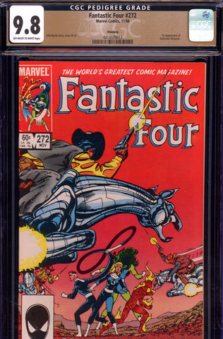 Fantastic Four #272 CGC 9.8 first app. of Nathaniel Richards PEDIGREE - SOLD!