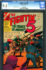 Fightin' Five #39 CGC graded 9.2  Mastroserio cover Zuru appearance