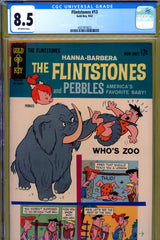 Flintstones #13 CGC graded 8.5 - first issue with Pebbles in title