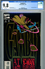 Gambit #1 CGC 9.8 limited series  embossed cover  Weeks & Janson art