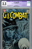 G.I. Combat #69 CGC graded 3.5 - classic grey tone cover - full pg ad for Flash #105