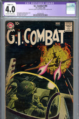 G.I. Combat #80 CGC graded 4.0 - grey tone cover - Russ Heath cover