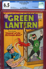Green Lantern #23 CGC graded 6.5 - first appearance of Tattooed Man