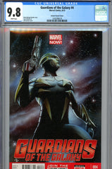 Guardians of the Galaxy #4 CGC graded 9.8 - GRANOV VARIANT COVER - 2013
