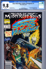 Ghost Rider/Blaze: Spirits of Vengeance #1 CGC 9.8 Lilith appearance  NEWSSTAND- HG