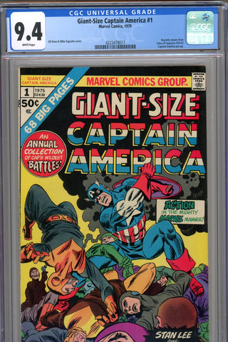 Giant-Size Captain America #1 CGC graded 9.4 Kane/Esposito cover - SOLD!
