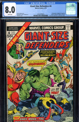 Giant-Size Defenders #4 CGC graded 8.0  Yellowjacket and more