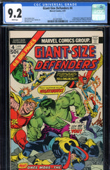 Giant-Size Defenders #4 CGC graded 9.2 Yellowjacket and more