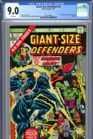 Giant-Size Defenders #5 CGC graded 9.0 first appearance of Vance Astrovik
