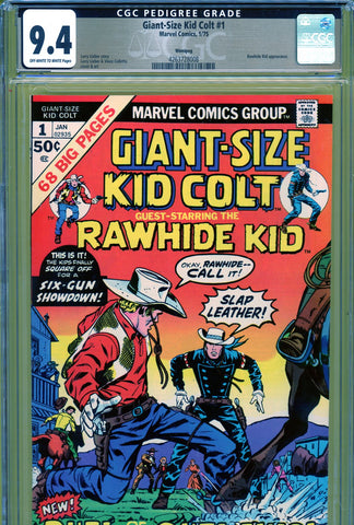 Giant-Size Kid Colt #1 CGC graded 9.4 reprints early stories PEDIGREE