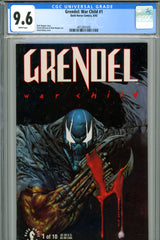 Grendel: War Child #1 CGC graded 9.6  Simon Bisley cover