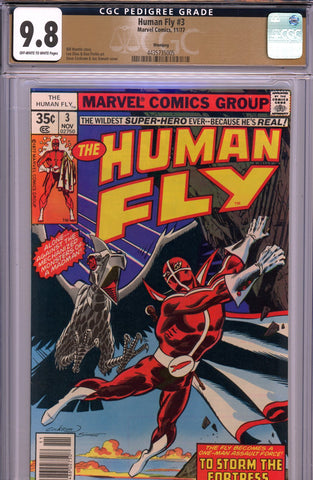 Human Fly #03 CGC graded 9.8 Cockrum & Sinnott cover {PEDIGREE} HIGHEST GRADED - SOLD!