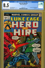 Hero For Hire #09 CGC graded 8.5 - Doctor Doom cover and story