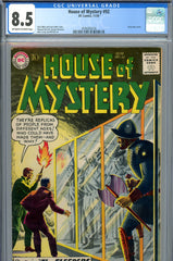 House of Mystery #92 CGC graded 8.5 grey tone cover  scarce in grade Cardy art - 1959