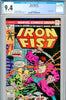 Iron Fist #7 CGC graded 9.4 - Angar appearance - Wilson & Milgrom cover