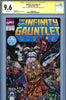 Infinity Gauntlet #1 CGC graded 9.6 - SIGNATURE SERIES double signed - SOLD!