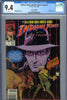 Indiana Jones and the Last Crusade #1 CGC graded 9.4  NEWSSTAND EDITION