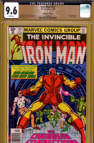 Iron Man #141 CGC graded 9.6 -  Romita Jr. cover and art PEDIGREE NEWSSTAND ED.