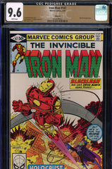 Iron Man #147 CGC graded 9.6 Blacklash cover and story PEDIGREE