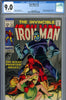 Iron Man #014 CGC graded 9.0 - origin/1st app./death of the Night Phantom - SOLD!