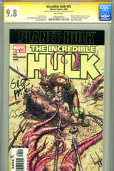 Incredible Hulk #92 CGC graded 9.8 - SIGNATURE SERIES Planet Hulk begins  HIGHEST GRADED