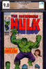 Incredible Hulk #116 CGC graded 9.0 Leader cover & story PEDIGREE