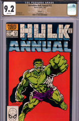 Incredible Hulk Annual #12 CGC graded 9.2 - classic Hulk cover PEDIGREE