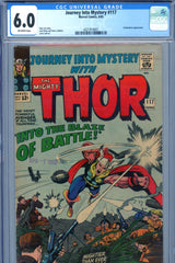 Journey Into Mystery #117 CGC graded 6.0 Enchantress appearance