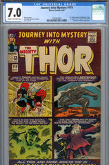 Journey Into Mystery #119 CGC graded 7.0  first "Marvel Pop Art Productions" logo