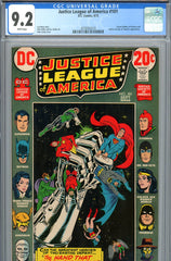Justice League of America #101 CGC graded 9.2 - Justice Society of America cover/story