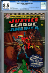 Justice League of America #45 CGC 8.5 origin/1st app. of Shaggy Man