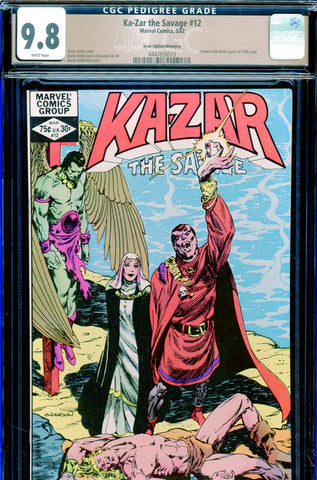 Ka-Zar the Savage #12 CGC graded 9.8 error edition {PEDIGREE} HIGHEST GRADED - SOLD!