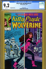 Kitty Pryde and Wolverine #1 CGC graded 9.2 - first appearance of Ogun