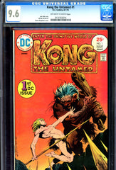 Kong the Untamed #1 CGC 9.6 first appearance of Kong Wrightson cover