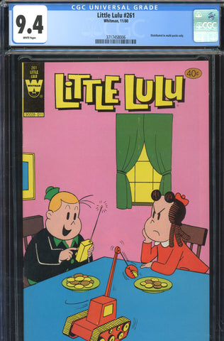 Little Lulu #261 CGC graded 9.4  DISTRIBUTED IN MULTI-PACKS ONLY