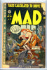 Mad #5 CGC graded 2.0 - WHITE PAGES Bill Elder "hanging" cover