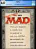 Mad magazine #24 CGC graded 6.0 - first magazine format issue - SOLD!
