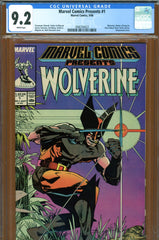 Marvel Comics Presents #1 CGC 9.2 first appearance of Sapphire Styx
