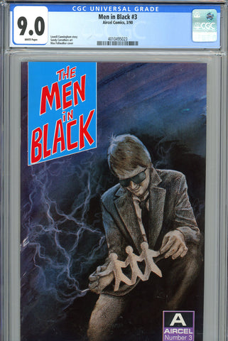 Men In Black, The #3 CGC graded 9.0 - third appearance of Zed, Kay and Jay