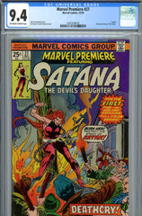 Marvel Premiere #27 CGC 9.4 - Satana cover and story