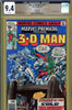 Marvel Premiere #37 CGC graded 9.4 - third appearance of 3-D Man