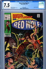 Marvel Spotlight #01 CGC graded 7.5 - Neal Adams cover