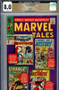 Marvel Tales #8 CGC graded 8.0 reprints early Marvel Super-Hero stories PEDIGREE