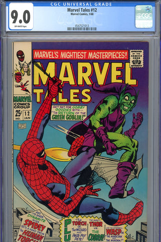 Marvel Tales #12 CGC graded 9.0 - early Marvel reprints Green Goblin cover/story - SOLD!