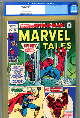 Marvel Tales #26 CGC graded 9.4  reprints - 3rd highest graded