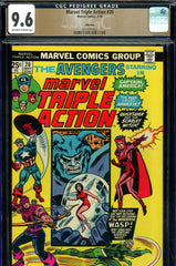 Marvel Triple Action #20 CGC graded 9.6 only 3 graded higher   PEDIGREE