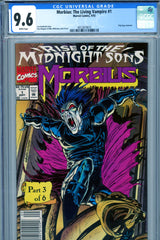 Morbius: The Living Vampire #1 CGC 9.6 Witherby cover & art  NEWSSTAND COPY