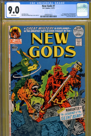 New Gods #07 CGC graded 9.0 - first appearance of Steppenwolf