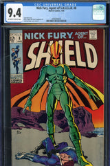 Nick Fury, Agent of S.H.I.E.L.D. #8 CGC 9.4 - Trimpe art